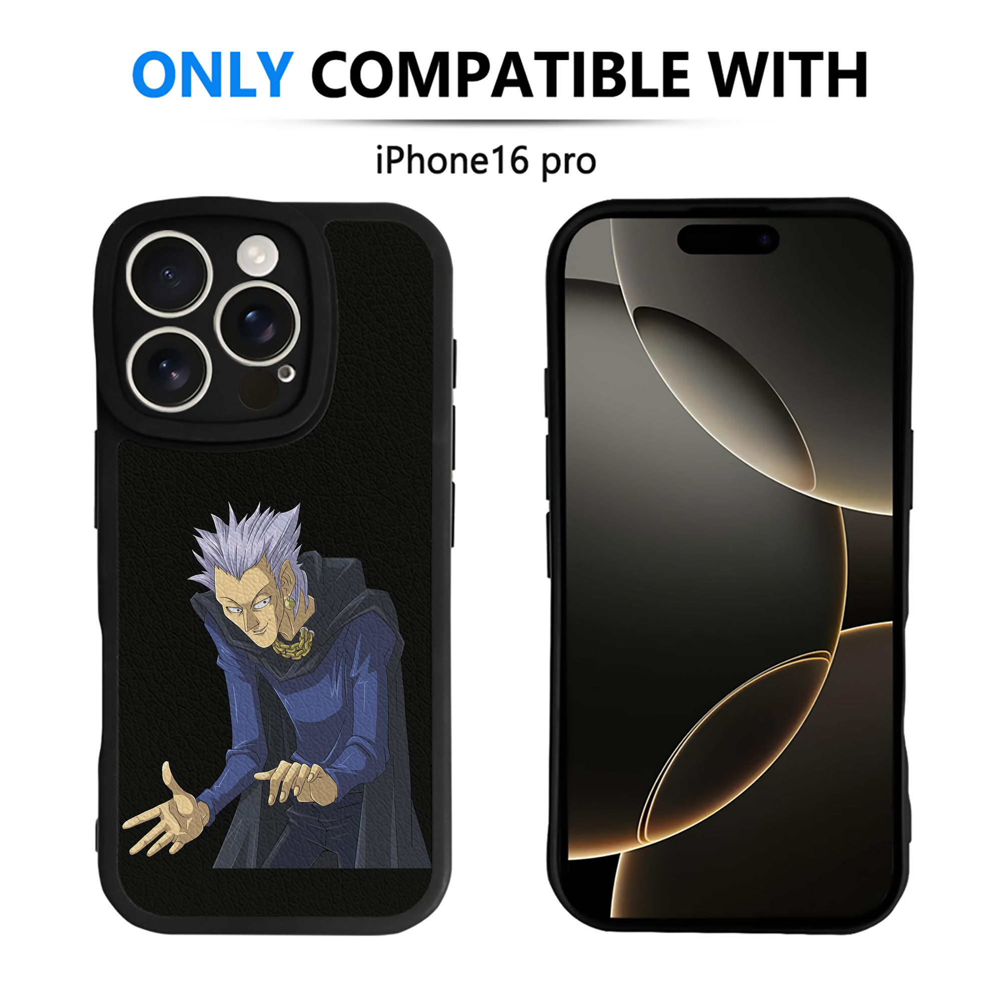 遊☆戯☆王 Yu-Gi-Oh! 【iPhone 16シリーズ対応】シリコンスマホケース（レザー調） 材質：シリコン
